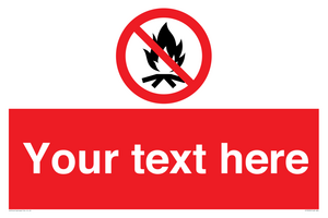 Custom prohibition No campfire